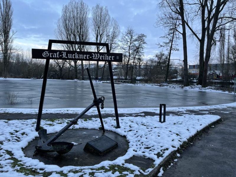 Graf-Luckner-Weiher in der Sanderau
